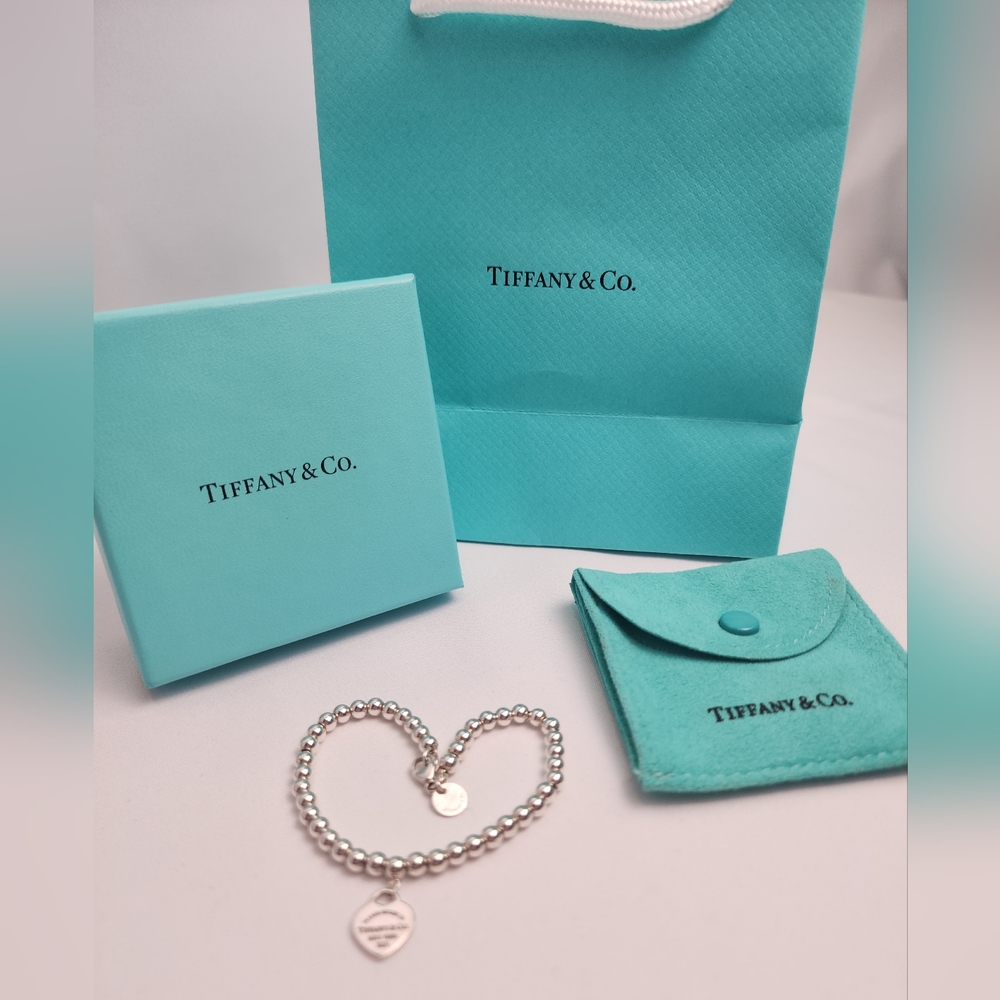 Tiffany Co Return To Tiffany Blue Heart Bracelet - Picture 4 of 14